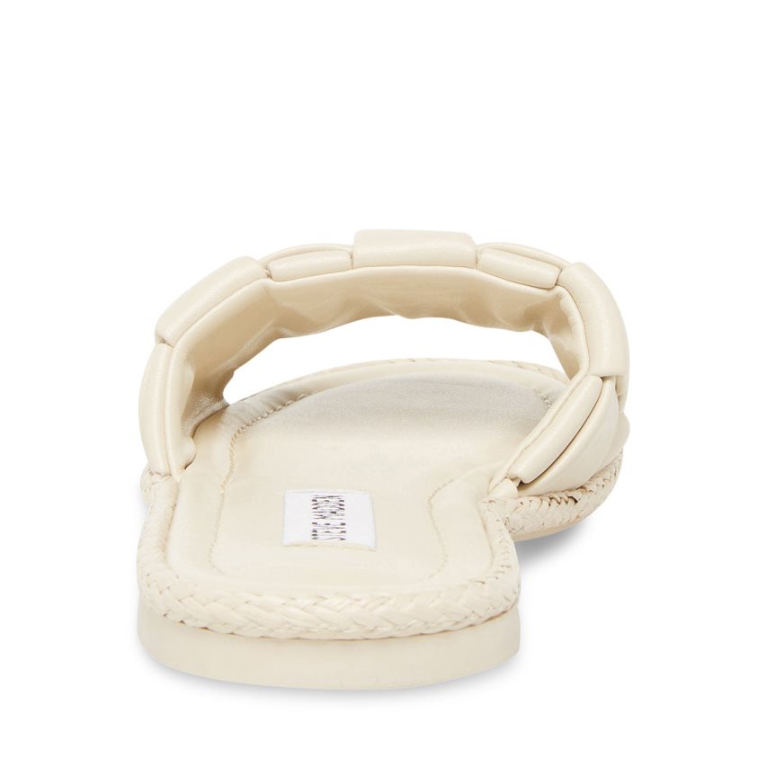 Steve Madden Brina Badesandaler Dame Pisket Krem | AVMBY4093