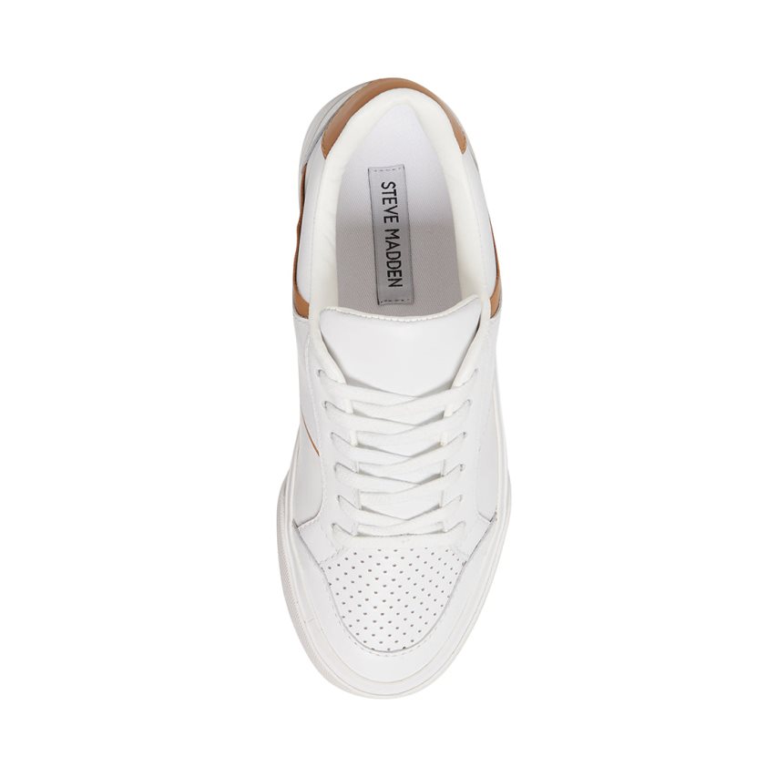 Steve Madden Bryant Joggesko Dame Hvite | DBIMR2064