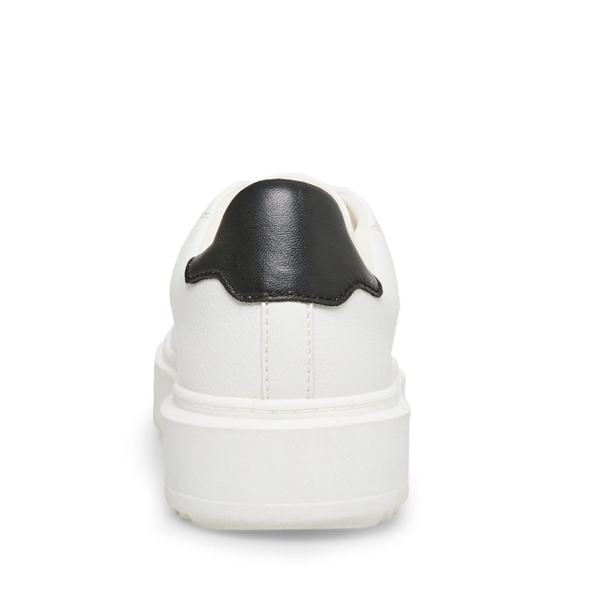 Steve Madden Catcher Joggesko Dame Hvite | DQJXN0169