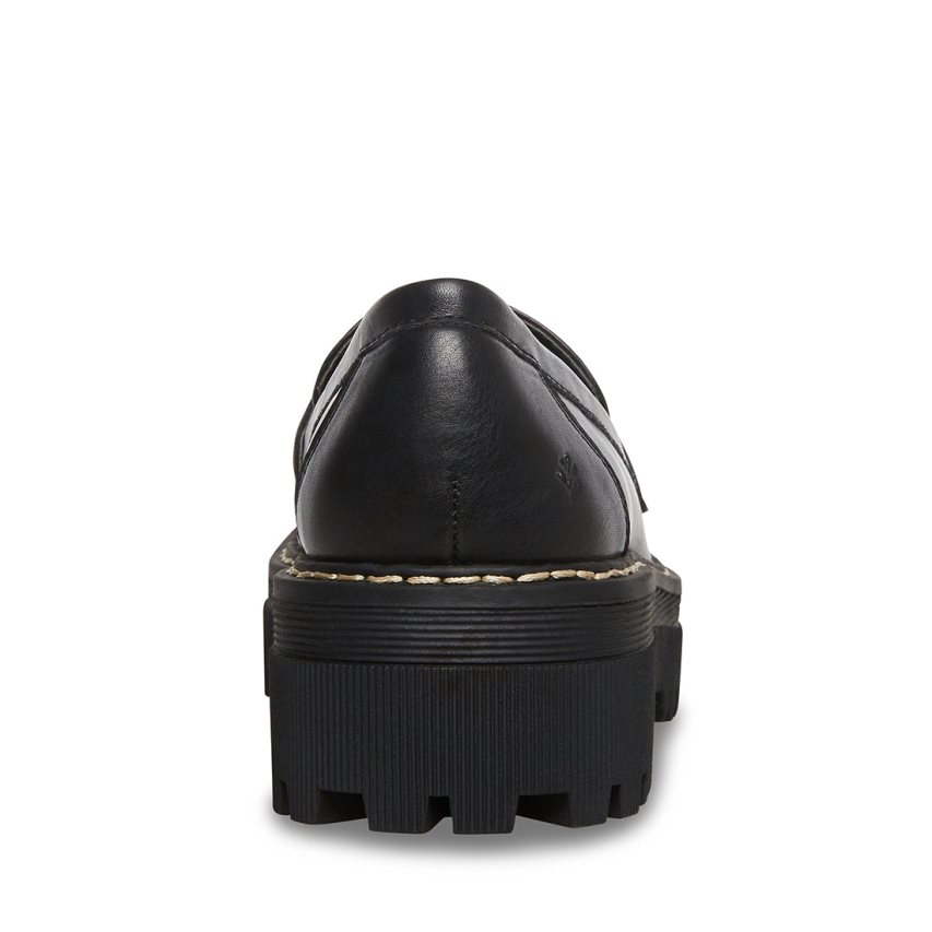Steve Madden Haazel Platform Sko Dame Svarte | VCOYK7654