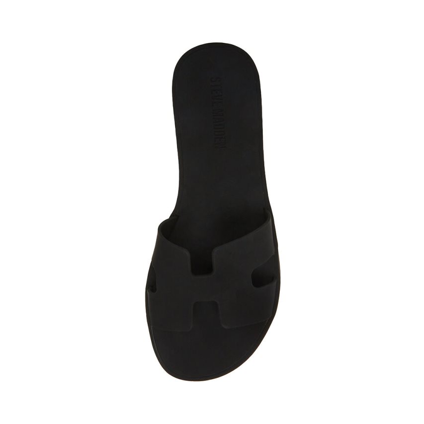 Steve Madden Hadyn-j Badesandaler Dame Svarte | KLFCO6302