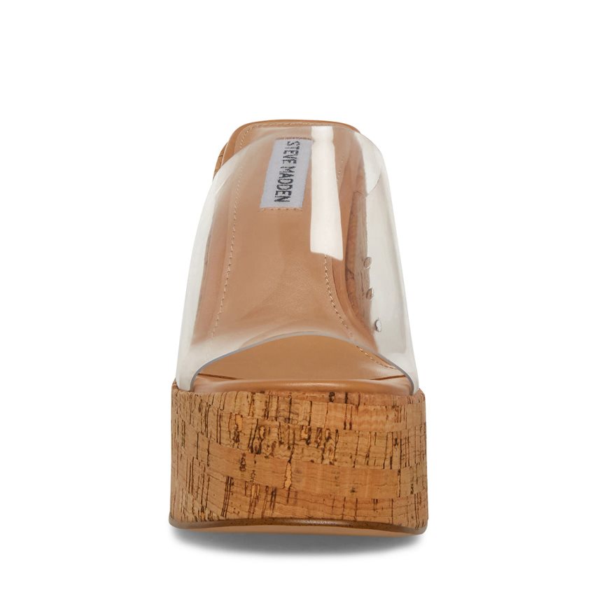 Steve Madden Joanne Wedge Dame Brune | ZJMVP6120