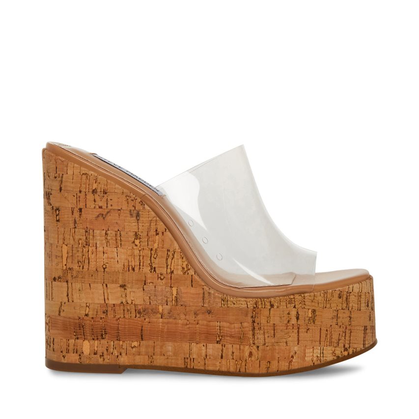 Steve Madden Joanne Wedge Dame Brune | ZJMVP6120