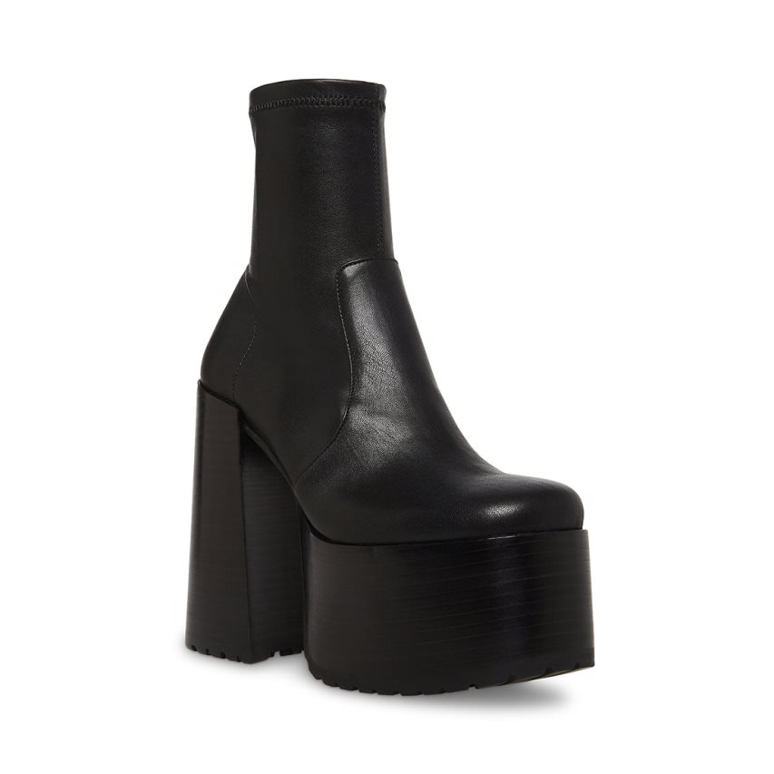 Steve Madden Kyana Platform Sko Dame Svarte | EMPRB2630