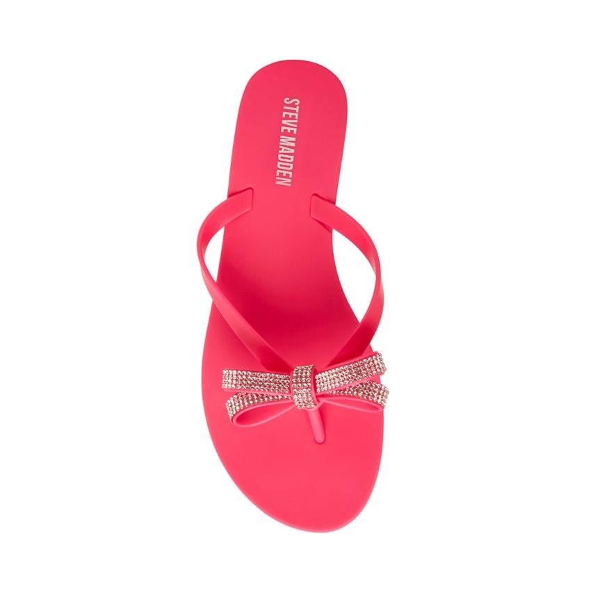 Steve Madden Leanne Flip Flops Dame Rosa | CROSX6879