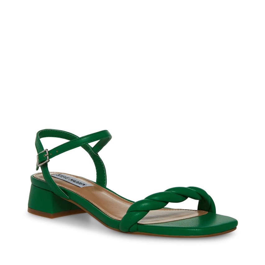 Steve Madden Magnetic Sandaler med Hæl Dame Grønn | FHKSU0134