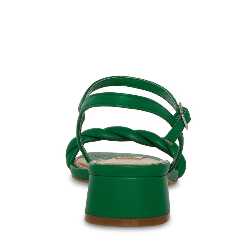 Steve Madden Magnetic Sandaler med Hæl Dame Grønn | FHKSU0134