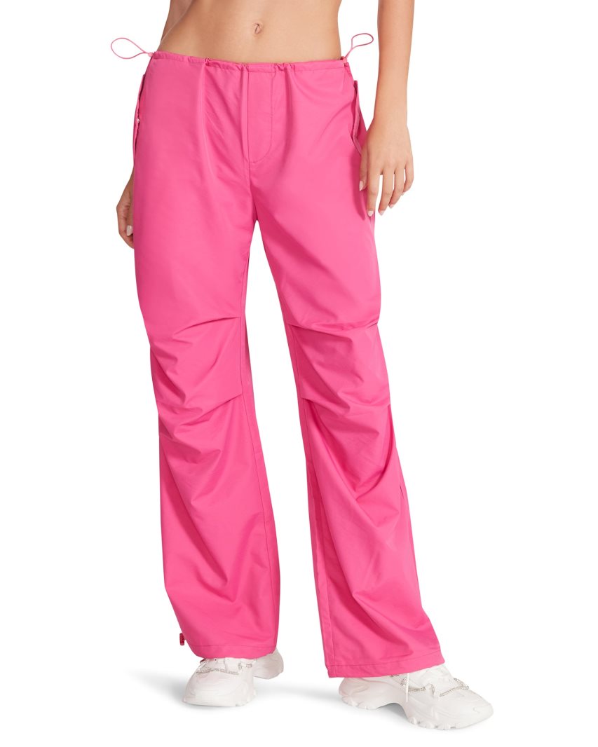 Steve Madden Pia Parachute Bukse Dame Rosa | JXNZK5346