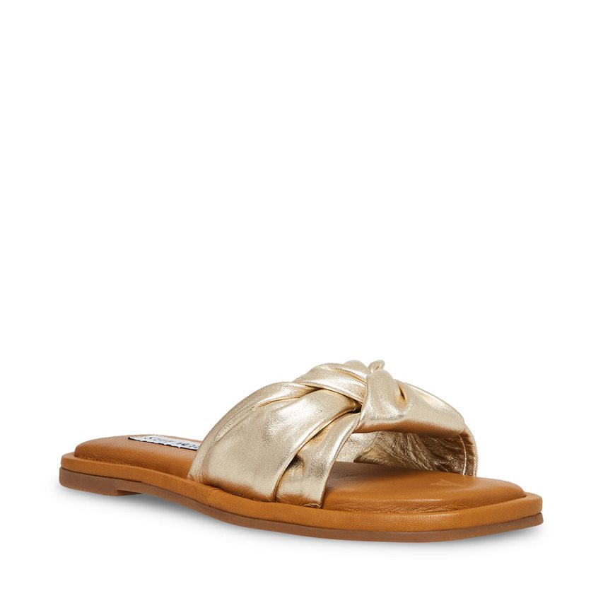 Steve Madden Tatiana Badesandaler Dame Gull | LKJZG7568