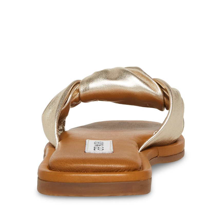 Steve Madden Tatiana Badesandaler Dame Gull | LKJZG7568