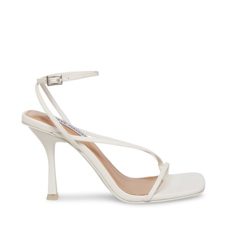 Steve Madden Annie Sandaler med Hæl Dame Hvite | TBDMJ8325