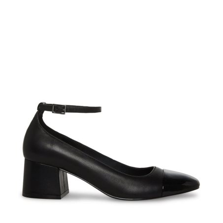 Steve Madden Eli Lær Høye Hæler Dame Svarte | HUTBR7931